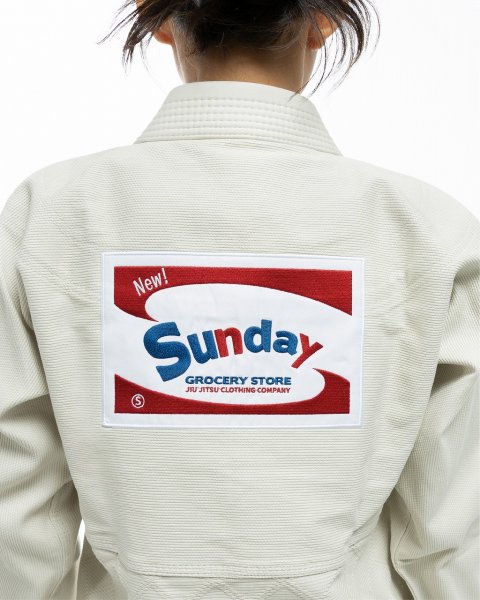 Photo11: SUNDAY GROCERY STORE Jiu Jitsu Gi CLEAN Ash Gray (11)