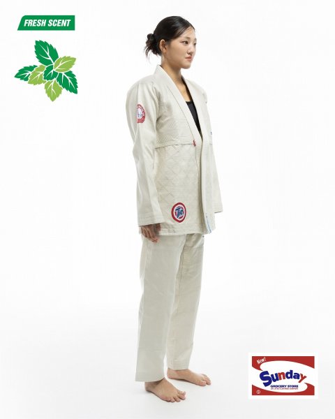 Photo10: SUNDAY GROCERY STORE Jiu Jitsu Gi CLEAN Ash Gray (10)