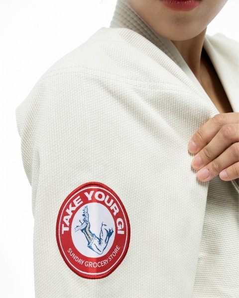 Photo13: SUNDAY GROCERY STORE Jiu Jitsu Gi CLEAN Ash Gray (13)