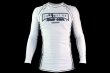 Photo1: BULL TERRIER Rash Guard CLASSIC LOGO Long Sleeve White (1)