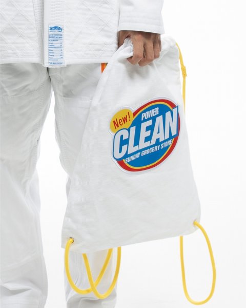 Photo16: SUNDAY GROCERY STORE Jiu Jitsu Gi CLEAN White (16)