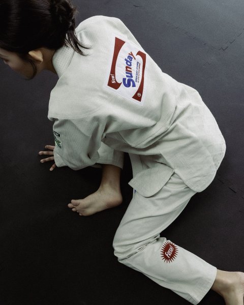 Photo19: SUNDAY GROCERY STORE Jiu Jitsu Gi CLEAN Ash Gray (19)