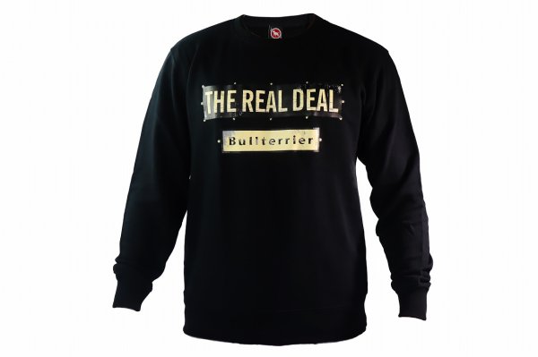 Photo4: BULL TERRIER Sweatshirt STEEL LOGO Black (4)