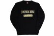 Photo1: BULL TERRIER Sweatshirt STEEL LOGO Black (1)