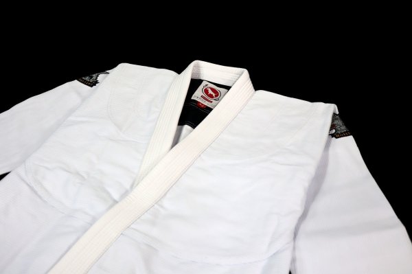 Photo5: BULLTERRIER Jiu Jitsu Gi HEAVY R 2.0 White (5)