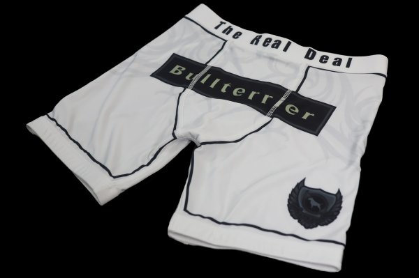 Photo6: BULL TERRIER Spats TRIBAL White (6)