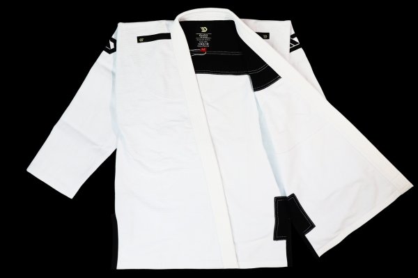 Photo2: DURO Jiu Jitsu Gi THE CHIC White (2)