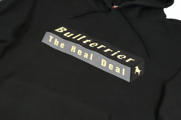 Photo3: BULL TERRIER Hoodie Parka 3D Box Black/Gray (3)