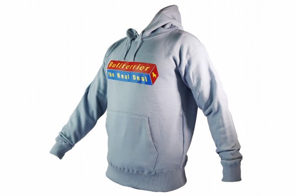 Photo5: BULL TERRIER Hoodie Parka 3D Box Blue/Gray (5)