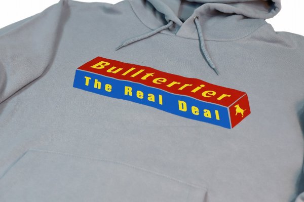 Photo3: BULL TERRIER Hoodie Parka 3D Box Blue/Gray (3)