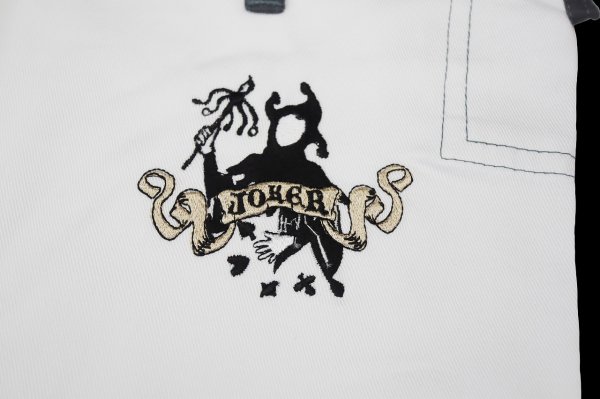 Photo8: BULLTERRIER Jiu-Jitsu Gi JOKER R White (8)