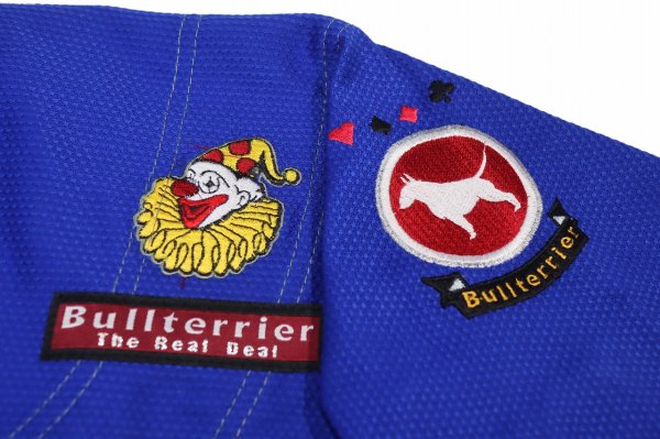 Photo6: BULLTERRIER Jiu-Jitsu Gi JOKER R Blue (6)