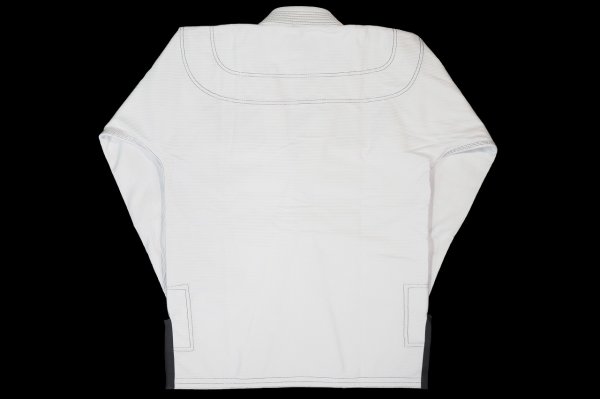Photo3: BULLTERRIER Jiu-Jitsu Gi JOKER R White (3)