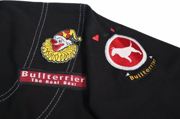Photo6: BULLTERRIER Jiu-Jitsu Gi JOKER R Black (6)