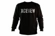 Photo5: ACE7 Sweatshirt BASIC Black (5)