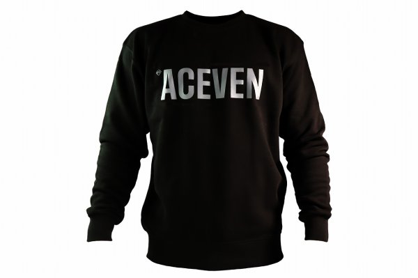 Photo5: ACE7 Sweatshirt BASIC Black (5)