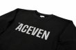 Photo3: ACE7 Sweatshirt BASIC Black (3)