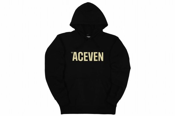Photo1: ACE7 Hoodie Parka BASIC Black (1)