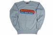 Photo1: BULL TERRIER Sweatshirt 3D BOX Blue/Gray (1)