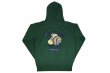 Photo2: BULL TERRIER Hoodie Parka MATA LEÃO Green (2)