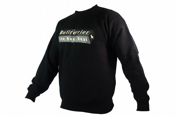 Photo5: BULL TERRIER Sweatshirt 3D BOX Black/Gray (5)