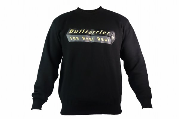 Photo4: BULL TERRIER Sweatshirt 3D BOX Black/Gray (4)