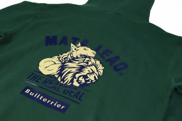 Photo4: BULL TERRIER Hoodie Parka MATA LEÃO Green (4)