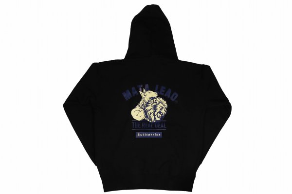 Photo2: BULL TERRIER Hoodie Parka MATA LEÃO Black (2)