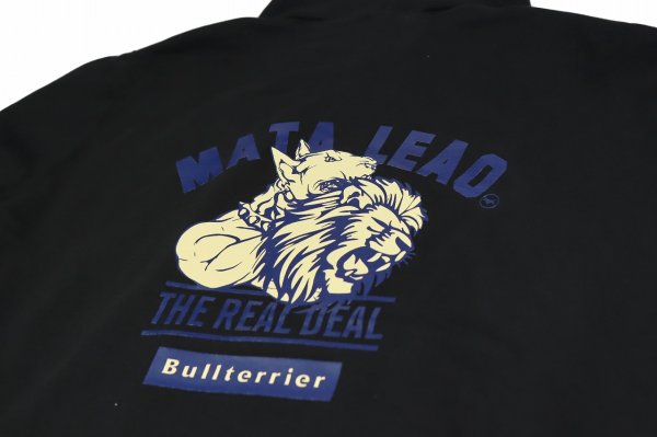 Photo4: BULL TERRIER Hoodie Parka MATA LEÃO Black (4)
