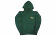 Photo1: BULL TERRIER Hoodie Parka CLASSIC Logo Green (1)