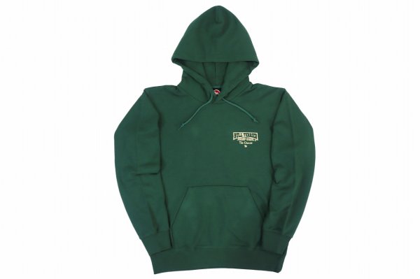 Photo1: BULL TERRIER Hoodie Parka CLASSIC Logo Green (1)