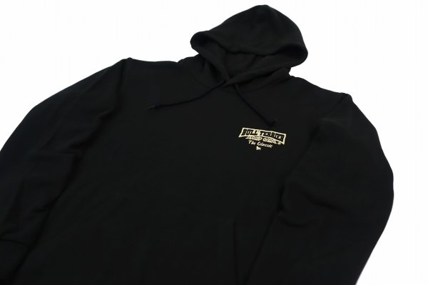 Photo3: BULL TERRIER Hoodie Parka CLASSIC Logo Black (3)