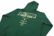 Photo4: BULL TERRIER Hoodie Parka CLASSIC Logo Green (4)