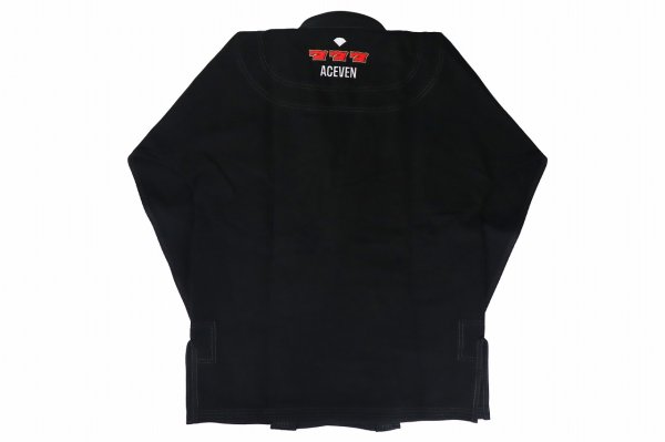 Photo3: ACEVEN Jiu-Jitsu Gi STANDARD LIGHT Black (3)