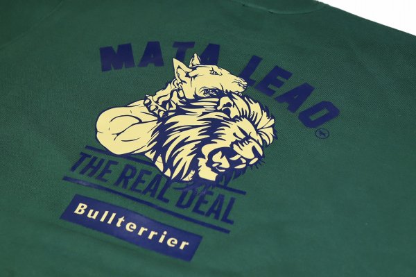 Photo4: BULL TERRIER Sweatshirt MATA LEÃO Green (4)