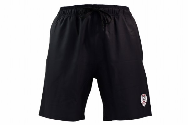 Photo1: BULL TERRIER Training Shorts STANDARD Black (1)
