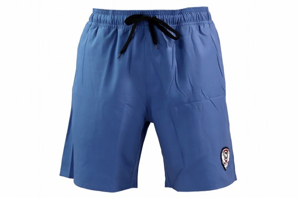 Photo1: BULL TERRIER Training Shorts STANDARD Blue/Gay (1)