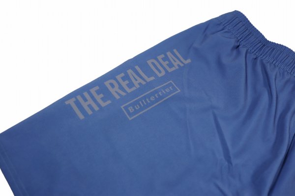 Photo7: BULL TERRIER Training Shorts STANDARD Blue/Gay (7)