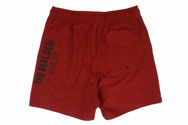 Photo5: BULL TERRIER Training Shorts STANDARD Wine (5)