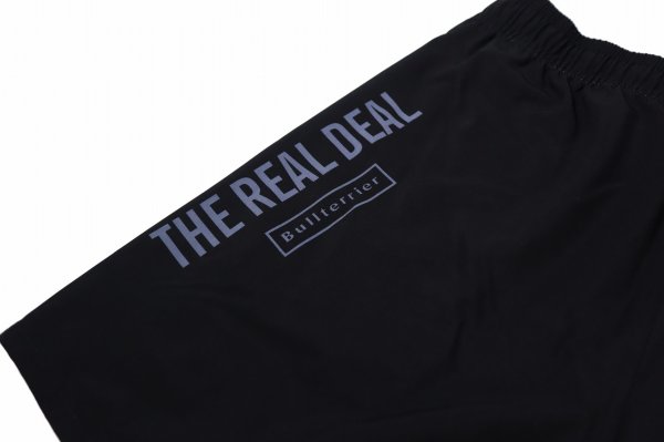 Photo7: BULL TERRIER Training Shorts STANDARD Black (7)