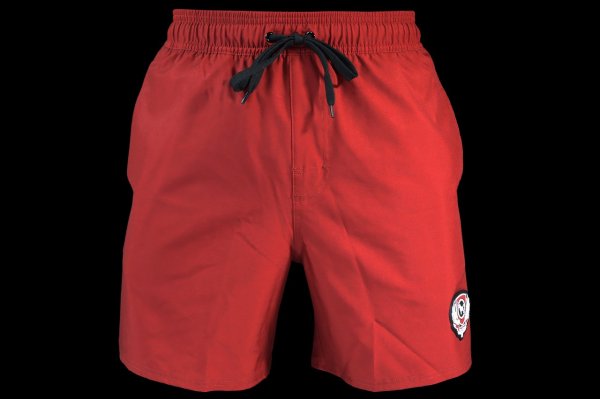Photo1: BULL TERRIER Training Shorts STANDARD Wine (1)