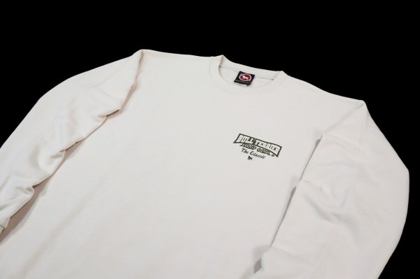 Photo3: BULL TERRIER Sweatshirt CLASSIC Logo Beige (3)
