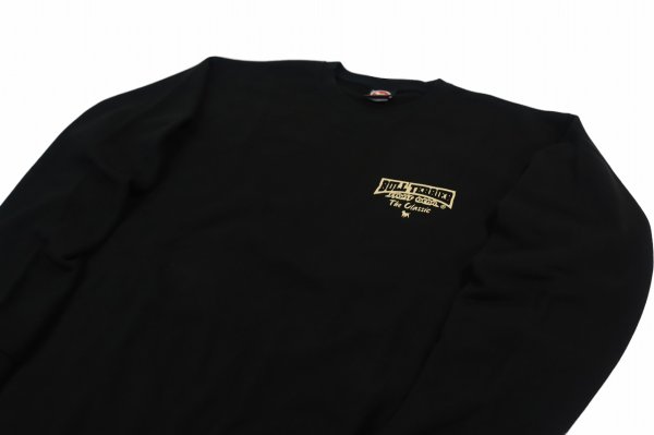 Photo3: BULL TERRIER Sweatshirt CLASSIC Logo Black (3)
