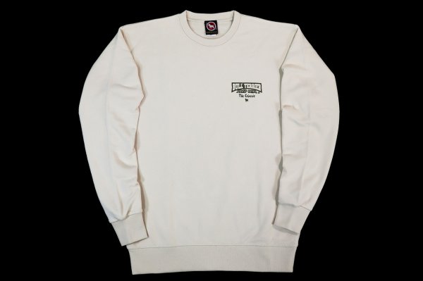 Photo1: BULL TERRIER Sweatshirt CLASSIC Logo Beige (1)