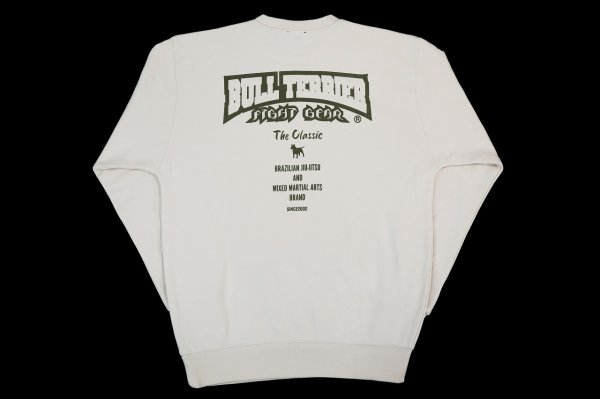 Photo2: BULL TERRIER Sweatshirt CLASSIC Logo Beige (2)