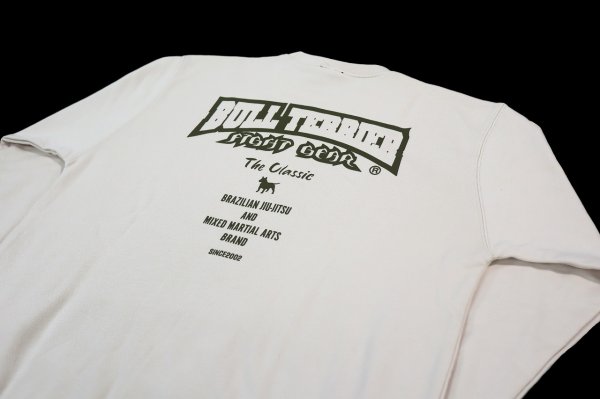 Photo4: BULL TERRIER Sweatshirt CLASSIC Logo Beige (4)