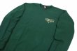 Photo3: BULL TERRIER Sweatshirt CLASSIC Logo Green (3)