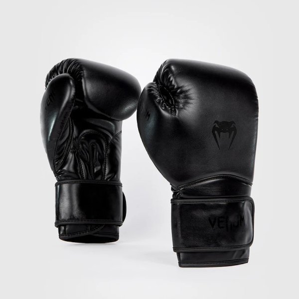 Photo1: VENUM Boxing Glove CONTENDER 1.5 Black/Black (1)