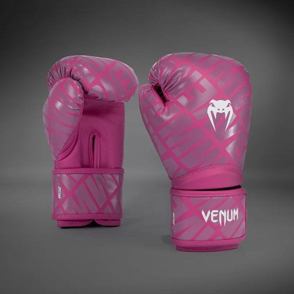 Photo1: VENUM Boxing Glove CONTENDER 1.5 XT White/Pink (1)