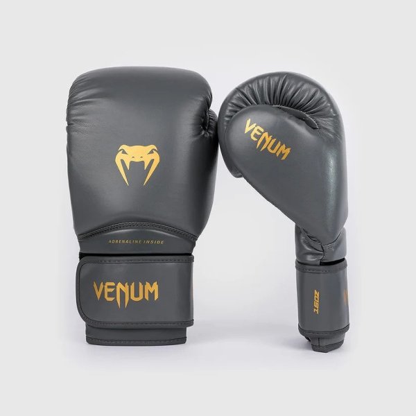 Photo2: VENUM Boxing Glove CONTENDER 1.5 Gray/Black (2)